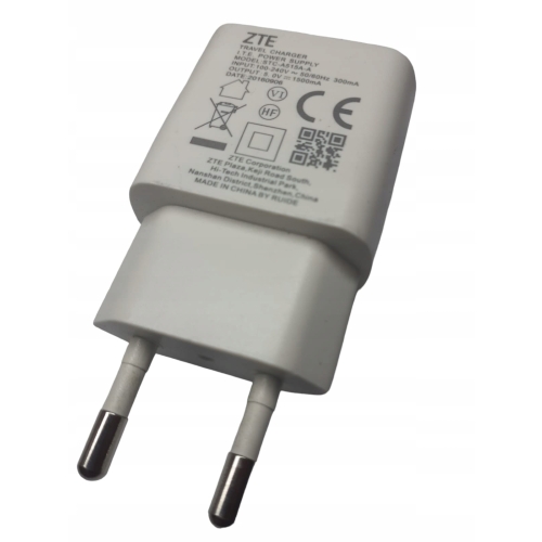 ŁADOWARKA ZTC ZASILACZ MODEL STC-A515A-A 5V 1500mA UNIWERSALNA ORYGINALNA