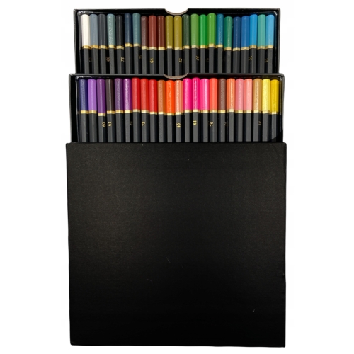 Kredki kolorowe ołówkowe firma Craft Sensations zestaw 46 szt.box nr. 37-82