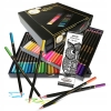 Kredki kolorowe ołówkowe 46 szt.box firma Craft Sensations zestaw nr. 37-82