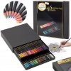 Kredki kolorowe ołówkowe 46 szt.box firma Craft Sensations zestaw nr. 37-82