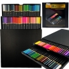 Kredki kolorowe ołówkowe 46 szt.box firma Craft Sensations zestaw nr. 37-82