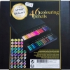 Kredki kolorowe ołówkowe 46 szt.box firma Craft Sensations kolory nr. 37-82