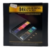 Kredki kolorowe ołówkowe 46 szt.box firma Craft Sensations kolory nr. 37-82