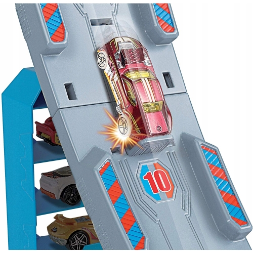 Tor samochodowy Hot Wheels Wyścig pod Górę ZÓŁTY SAMOCHODZIK GBF83 4+
