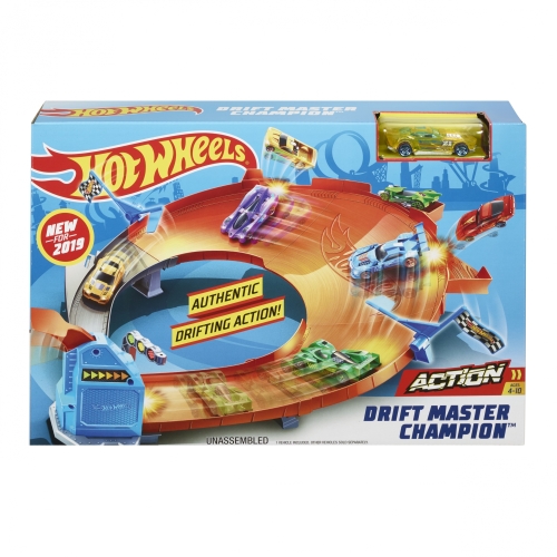 Tor samochodowy Hot Wheels Wyścig pod Górę ZÓŁTY SAMOCHODZIK GBF83 4+