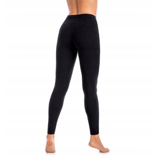 LEGGINSY TERMOAKTYWNE DLA PAŃ CIEPŁE ROZCIĄGLIWE Z MODNYM WZOREM ROZMIAR L