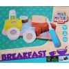 ZESTAW DREWNIANE OWOCE FRUIT DO KROJENIA NA RZEPY Mini Matters Zabawki 8 el