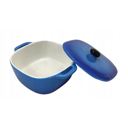 Naczynie żaroodporne kwadratowe Excellent Houseware 0,3 l do zapiekania 859