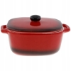 Naczynie żaroodporne do zapiekania excellent houseware 0,3 l czerwone 2842