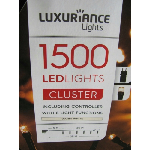 1500 lampek LED Oświetlenie Świąteczne 35 m zew/we