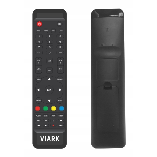 Pilot VIARK czarny oryginalny nowy wysokiej jakości sat 4k