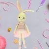 ZESTAW DO SZYDEŁKOWANIA Z WŁÓCZKI BALERINA RABBIT RĘKODZIEŁO ZRÓB TO SAM