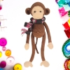 ZESTAW DO SZYDEŁKOWANIA Z WŁÓCZKI MONKEY MAŁPKA RĘKODZIEŁO DIY ZRÓB TO SAM