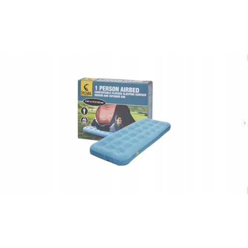 Materac Jednoosobowy 191 x 73 x 22 cm na zewnątrz lub wewnątrz max 100 kg