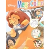 KOLOROWANKA DISNEY MEGA COLOR KRÓL LEW PINOKIO KOTKA MARIE Z NAKLEJKAMI