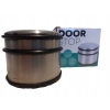 STOPER DO DRZWI OKNA BALKONU ODBOJNIK STAL INOX 9,5 cm x 8 cm BEZINWAZYJNY