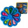 SPINNER POP IT FIDGET 2w1 ZABAWKA ZRĘCZNOŚCIOWA ANTYSTRESOWA POMARAŃCZOWA