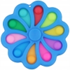 SPINNER POP IT FIDGET 2w1 ZABAWKA ZRĘCZNOŚCIOWA ANTYSTRESOWA POMARAŃCZOWA