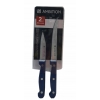 NÓŻ AMBITION ZESTAW 2 SZT UNIWERSALNY+ OBIERAK 22 CM 19 CM STAL NIERDZEWNA