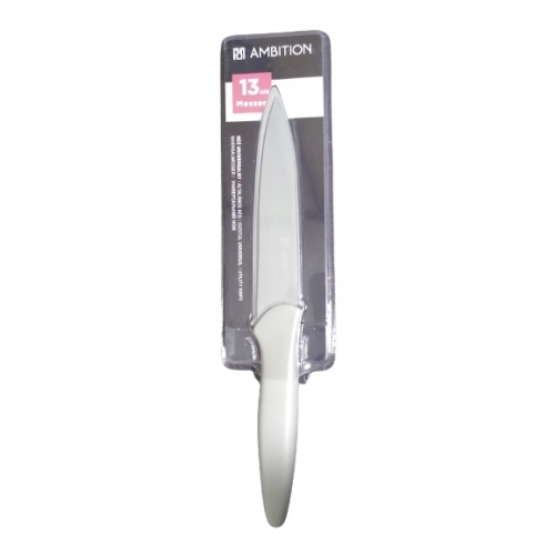 Nóż Ambition uniwersalny powłoka nieprzywieralna 23 cm ostrze 13 cm szary