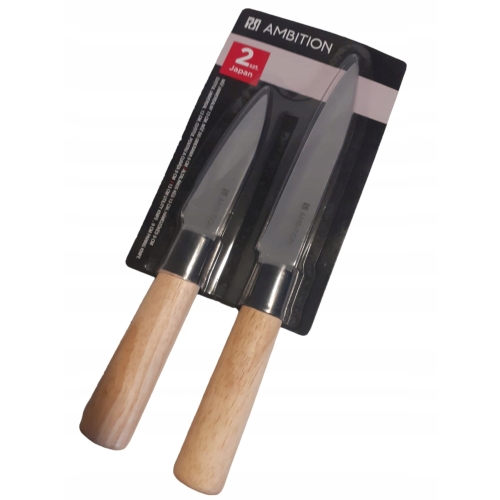 NOŻE AMBITION 25 CM+20 CM ZESTAW 2 SZTUKI DO POMIDORÓW I WARZYW UNIWERSALNE