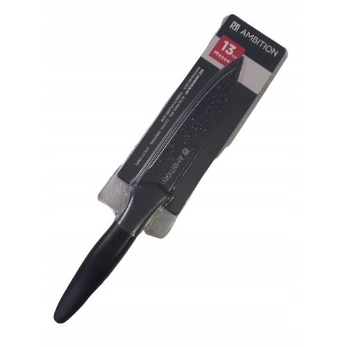 NÓŻ AMBITION 23 CM OSTRZE 13 CM UNIWERSALNY Z POWŁOKĄ NIEPRZYWIERAJĄCĄ