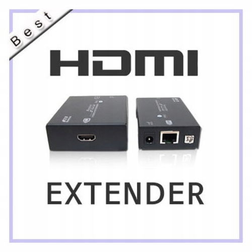 HDMI Video Extender over CAT5 EVBM-M110 1080p 100M 3D Transfer po sieci LAN