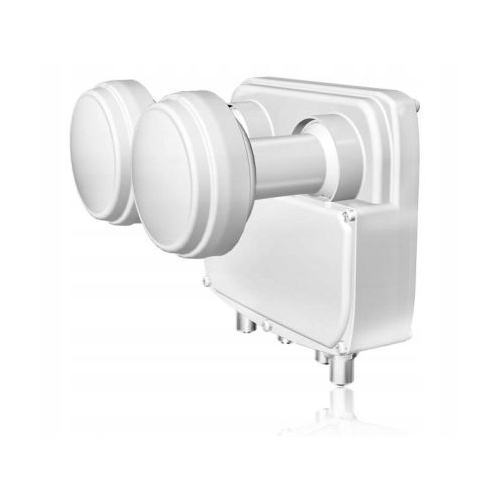 Konwerter Monoblock Quad 4 wyjścia 2 satelity firma OPTICUM model LMQP-04H