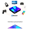 X88 PRO10 Android 11.0 TV Box 2GB 16GB ROM RK3318 NETFLIX HBO USB HDMI 4K