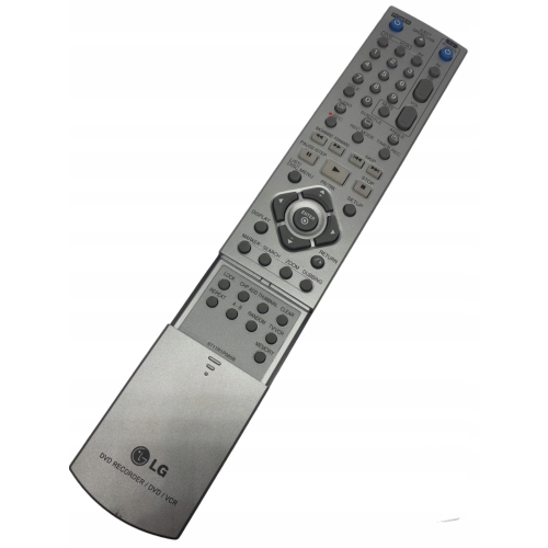 PILOT LG DVD 6711B1P085B VCR ORYGINALNY WYSOKIEJ JAKOŚCI KOLOR SREBRNY