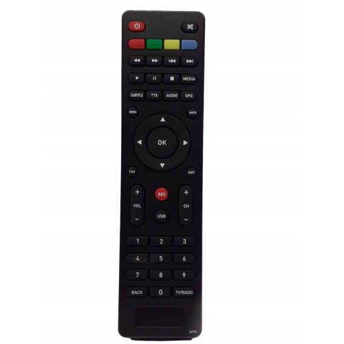 Pilot DO TUNERA DVB-T2 LION 5-M,LION 5 HYBRID H265 ZAMIENNIK JAKOŚĆ CZARNY