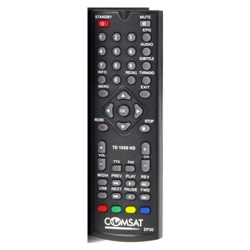 PILOT COMSAT TE 1050 DF00 HD ORYGINALNY WYSOKIEJ JAKOŚCI LOGO KOLOR CZARNY
