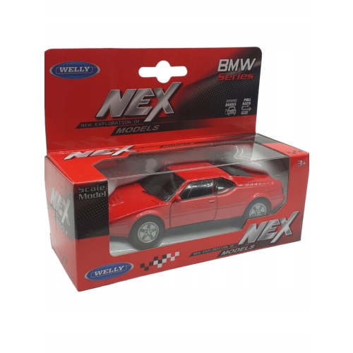 BMW SPORT WELLY NOWY MARKOWY METALOWY MODEL SAMOCHODU Z NAPĘDEM SKALA 1:34
