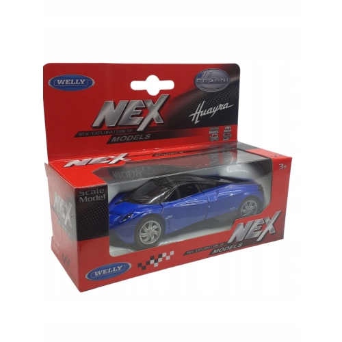 PAGANI WELLY NOWY MARKOWY METALOWY MODEL SAMOCHODU Z NAPĘDEM SKALA 1:34 NEX