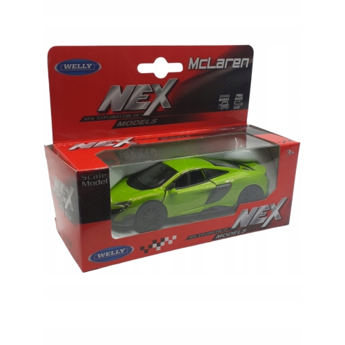 McLaren SPORT MARKOWY METALOWY MODEL SAMOCHODU NAPĘD SKALA 1:34