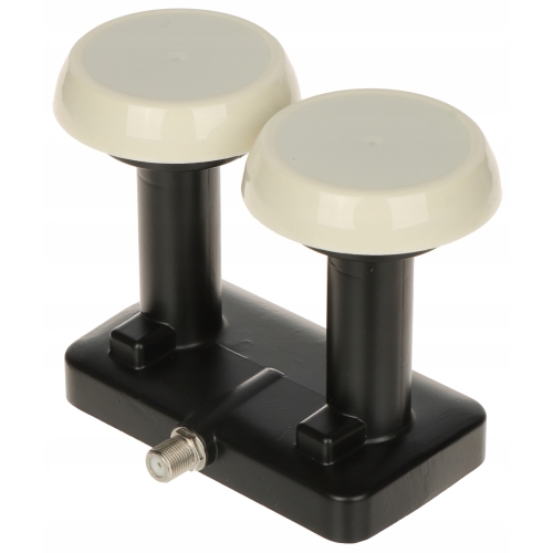 Konwerter monoblock Inverto Black PRO 40mm 1 wyjście 2 satelity IDLB-SINM40