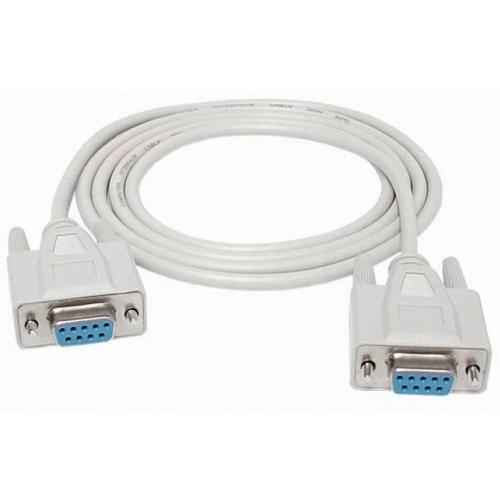 Kabel nullmodem db9f/db9f SZYBKI PRZESYŁ DANYCH COM F-F PROSTY 5 metrów