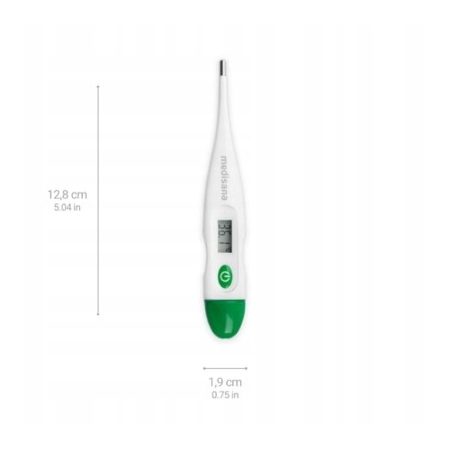 Termometr cyfrowy kliniczny firma Medisana model KFT-04 FTC GW 3 lata