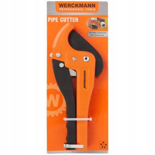 NOŻYCE DO RUR PP PEX PCV OBCINACZKI MOCNE WERCKMANN 0,5MM DO 42MM STALOWE