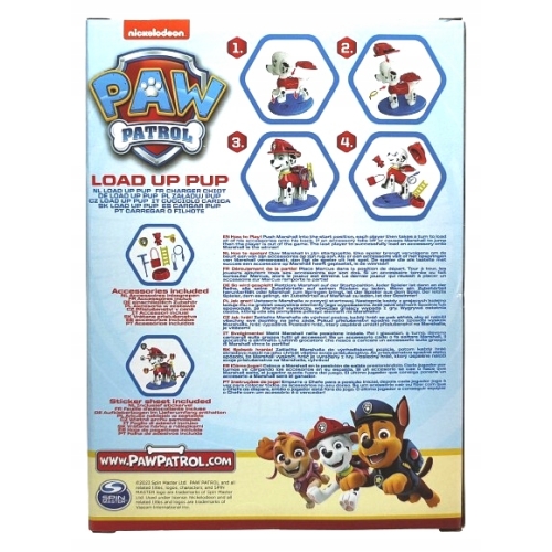 Gra zręcznościowa dla dzieci Load up pup Marshall Psi Patrol NICKELODEON 3+