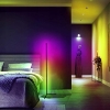 LAMPA LED GRUNDIG RGB MUSIC SENSOR PODŁOGOWA NAROŻNA 140cm + Pilot STOJĄCA