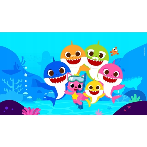 BABY SHARK SUPER KRĘGLE DLA DZIECI + KULA 6 KRĘGLI NICKELODEON PINKFONG 020