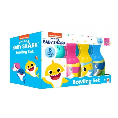 BABY SHARK SUPER KRĘGLE DLA DZIECI + KULA 6 KRĘGLI NICKELODEON PINKFONG 020