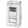 Lampa ścienna solarna metalowa LED z czujnikiem ogrodowa 17 x 7.5 x 4.8 cm