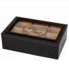 Drewniane Pudełko na Herbatę Herbaciarka Pojemnik Box Tea Collection 131