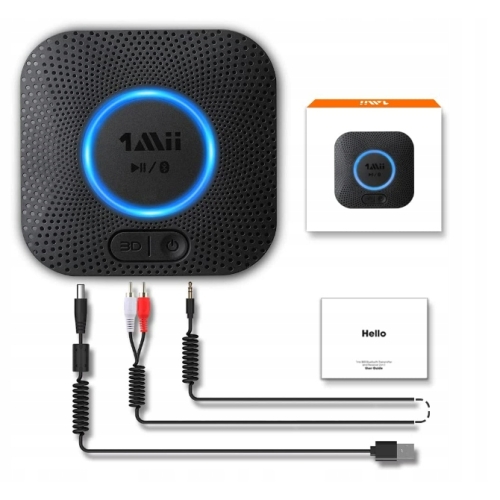 Adapter Odbiornik Bluetooth 1Mii B06 Plus Strumieniowe Przesyłanie Muzyki