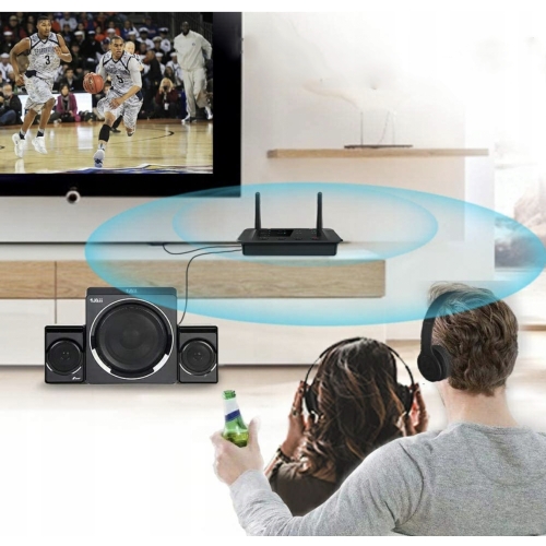 Nadajnik Odbiornik Adapter Bluetooth Wireless NFC 1Mii B03 Duży Zasięg 50m