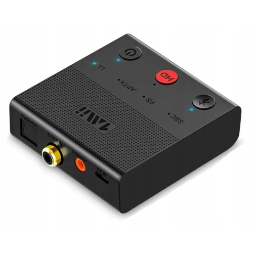 Nadajnik B02 Bluetooth 5.0 1Mii aptX Toslink RCA 50m ORYGINALNY