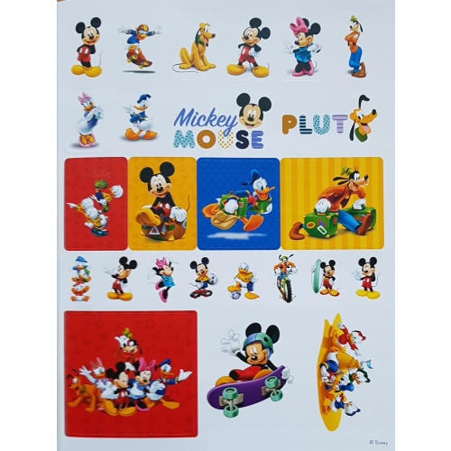MALOWANKA KOLOROWANKA Myszka Mickey 128st NAKLEJKI