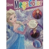KOLOROWANKA DISNEY MEGA COLOR FROZEN Z NAKLEJKAMI ANNA OLAF ELZA SVEN